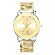 Reloj Casual De Negocios Para Hombre Simple Fashion-c1031