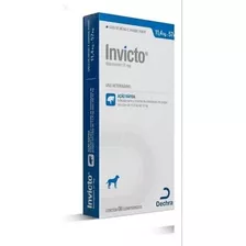 Invicto 57mg (antipulgas Para Cães E Gatos De 11,4kg A 57kg)