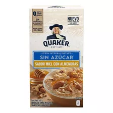 Avena Quaker Instant In Azúcar Miel Con Almendras 245g