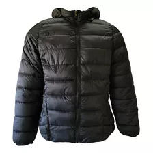 Jaqueta Feminina Puffer Plus Size Com Capuz E Punho