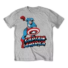 Remera Oficial Capitan America Fan Store Mvd Merchandising