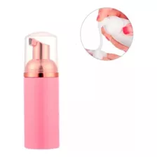 Frasco Pump P / Fazer Espuma E Higienizacao Facial 50ml Rosa