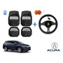 Tapetes 3d Logo Acura + Cubre Volante Rdx 2011 2012