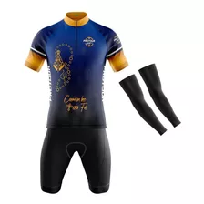 Roupa Para Ciclismo Masculino Conjun Caminho Da Fé Ciclista 