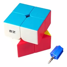 Cubo Rubik 2x2 Qiyi Qidi S 2x2x2 + Destornillador Moyu Color De La Estructura Stickerless