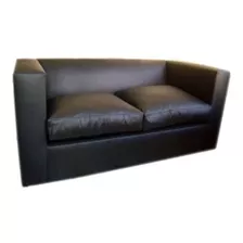 Sillon 2cuerpos Modelo Cubo, Eco Cuero