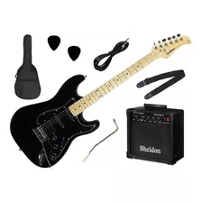 Kit Guitarra Waldman Street St-111 + Amp E Acessórios - Nf