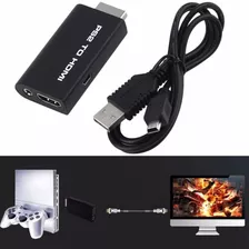 Conversor Adaptador Playstation 2 Para Hdmi (ps2 To Hdmi)