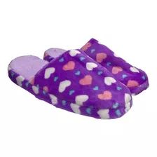 Pantuflas Calidas Para Invierno Acolchadas De Felpa Comodas 