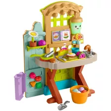 Cocina Juguete Fisher Price 30pz Jardín Aprende Sonido Msi