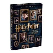 Harry Potter - A Coleção Completa - Box Em Dvd (8 Discos)