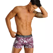 Boxer Algodon Lycra Estampado Hanes 7341ha