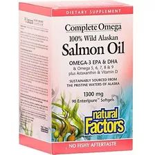 Omega 100% Salvaje Aceite De Salmón Salvaje De Alaska