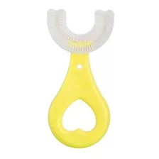 Escova Dental Infantil Extra Macia 360° Silicone Forma De U