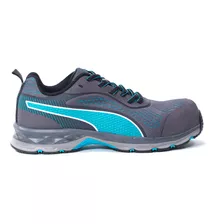 Tenis De Seguridad Puma P904 Mujer Gris Dieléctricos Trab