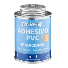 Adhesivo Pvc 240cc Profesional C/pincel Tigre 300000374