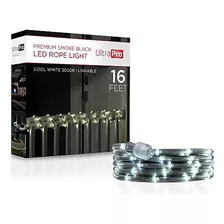 Ultrapro Luces De Cuerda De Escape, Blanco Frío, 5000 K, Neg