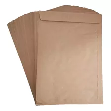 Envelope Ofício A4 Pardo Tamanho 240x340mm Com 30 Unidade Cor Kraft