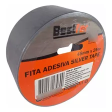 Fita Silvertape Cinza Multiuso 45mm X 25m Bfh1042 Bestfer