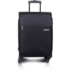 Maleta De Cabina American Tourister Frankfurt Negro Y Azul