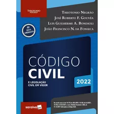 Livro Código Civil E Legislação Civil Em Vigor - 40ª Edição 