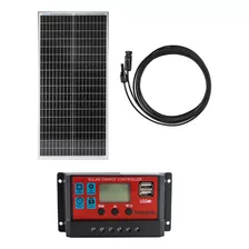 Kit Solar Para Casillas Rodantes Motorhome 50wp + R10 + 4mts