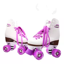 Patines Hd 4 Rueda Silicona De Color Lila Con Envio Gratis