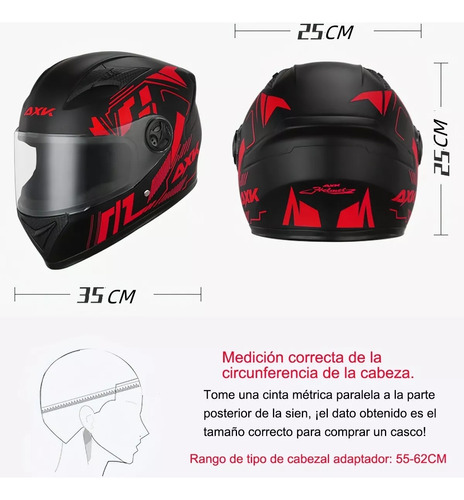 Casco Moto Certificado Abatible Sleek Deportivo Espejo Doble Foto 7