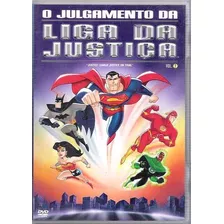 Liga Da Justica O Julgamento Vol 2 Dvd Original Lacrado