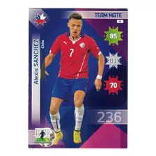 Carta Alexis Sanchez Copa América Chile 2015 Panini