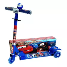 Patinete Menino Cars 2 3 Rodas