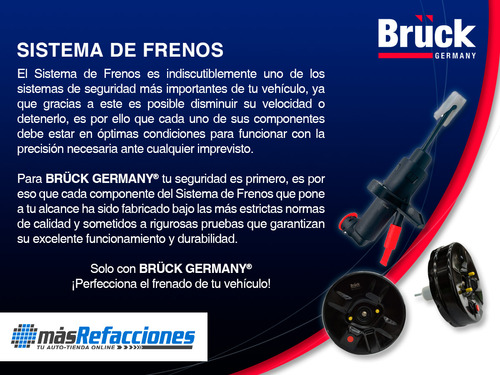 Bomba De Frenos Eurovan L4 1.9l De 2001 A 2004 Bruck Foto 4