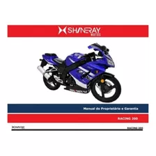 Catálogo Manual Do Proprietário Shineray Racing 200 