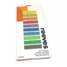 Tiza Pastel Reeves Soft X12 Colores