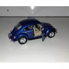 Miniatura Wolks Classical Beetle,1967,azul 1:32,kinsmart