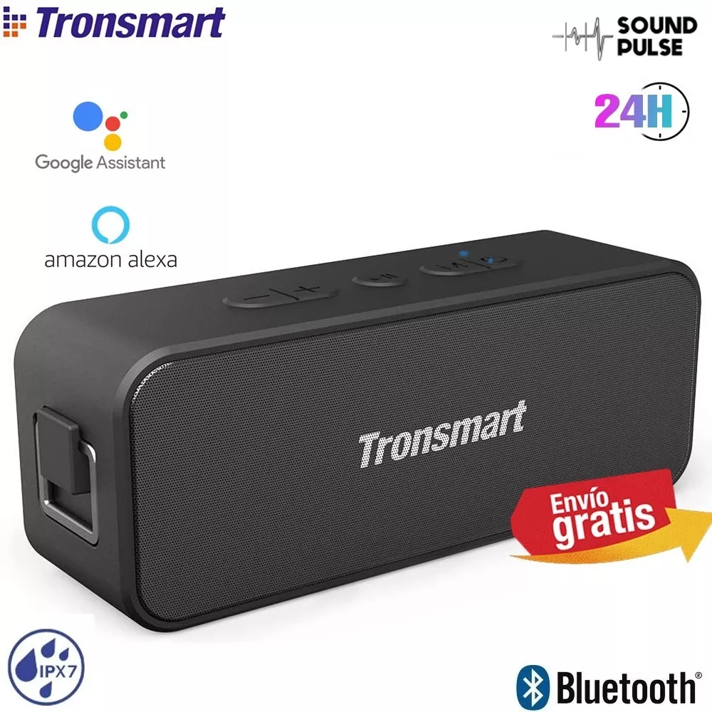 Tronsmart Parlante Bluetooth Acuatico Element T2 Plus Bass