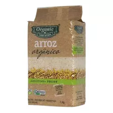 Kit 2 Arroz Agulhinha Polido Orgânico Organic 1kg