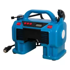 Compresor Inflador Inalámbrico Auto Portátil F20+ Fixtec Azul