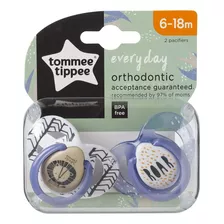 Chupones Chupetes Tommee Tippee Ortodonticos Everyday 6-18 M