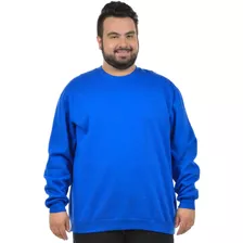 Blusão Moletom Flanelado Plus Size Masculino Fenomenal