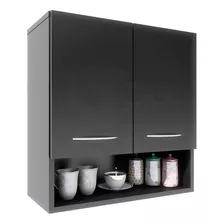 Armáriocozinha Multi Organizador Armário Compacta. Cor Preto