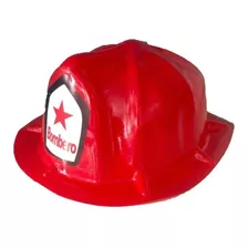 Casco Bombero Plástico