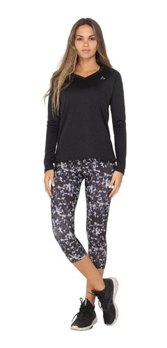 Conjunto Calza Chupín Zurich + Remera Térmica Dama Atlanta