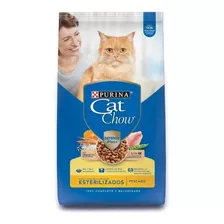 Alimento Cat Chow Defense Plus Esterilizados Para Gato Adulto Sabor Pescado En Bolsa De 1.5kg