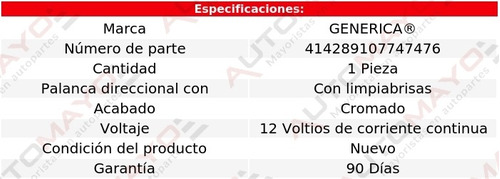 1-palanca Direccionales Chevrolet Caprice 82-91 Foto 3