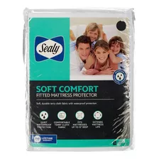 Protector De Colchón Ajustable Soft Comfort Full White