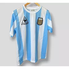 Camiseta Retro De Argentina Mundial 86 #10