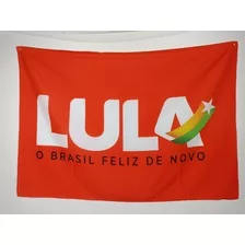 Bandeira Partido Dos Trabalhadores Pt Lula 1,5x1m Envio 24h