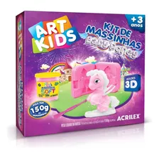 Massa Para Modelar Criativa - Art Kids Baby Poney 1 150g - A