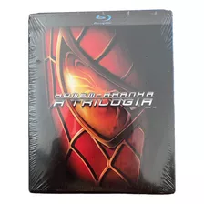 Box Blu-ray Homem-aranha A Trilogia Lacrado